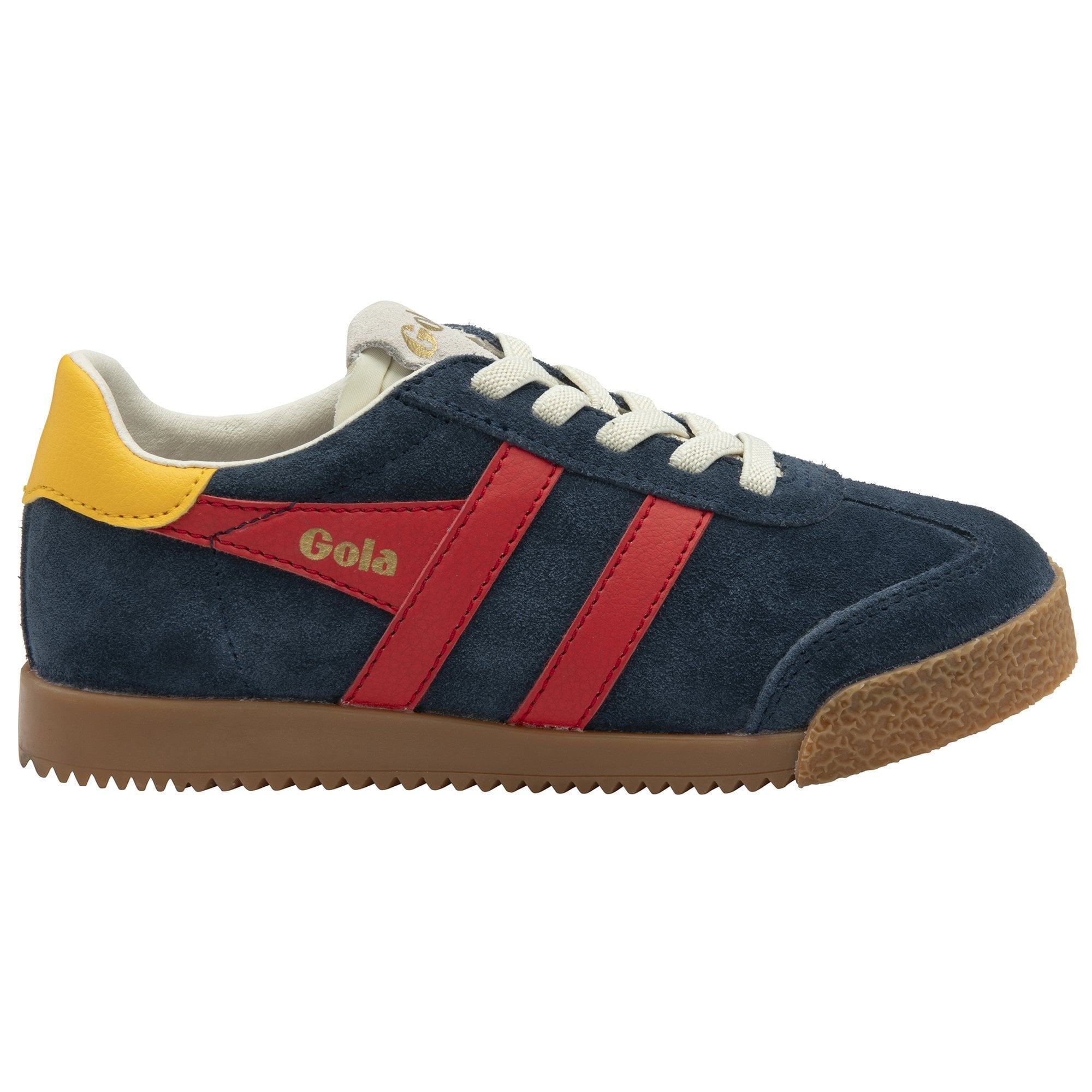 Gola Classics Kids' Elan Sneakers - Navy/Red/Sun