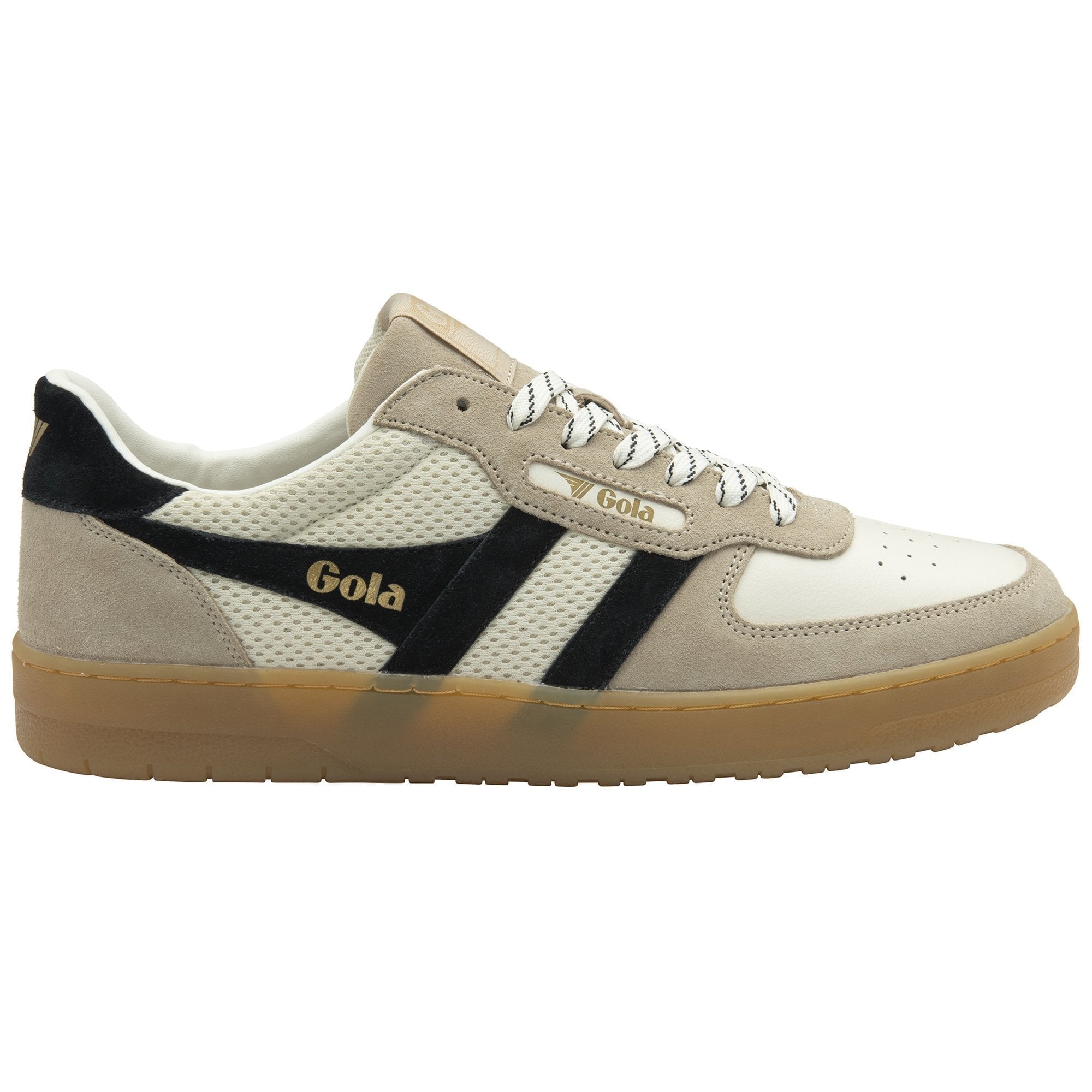 Gola Classics Men's Hawk '83 Sneakers - Off White/Bone/Black/Gum