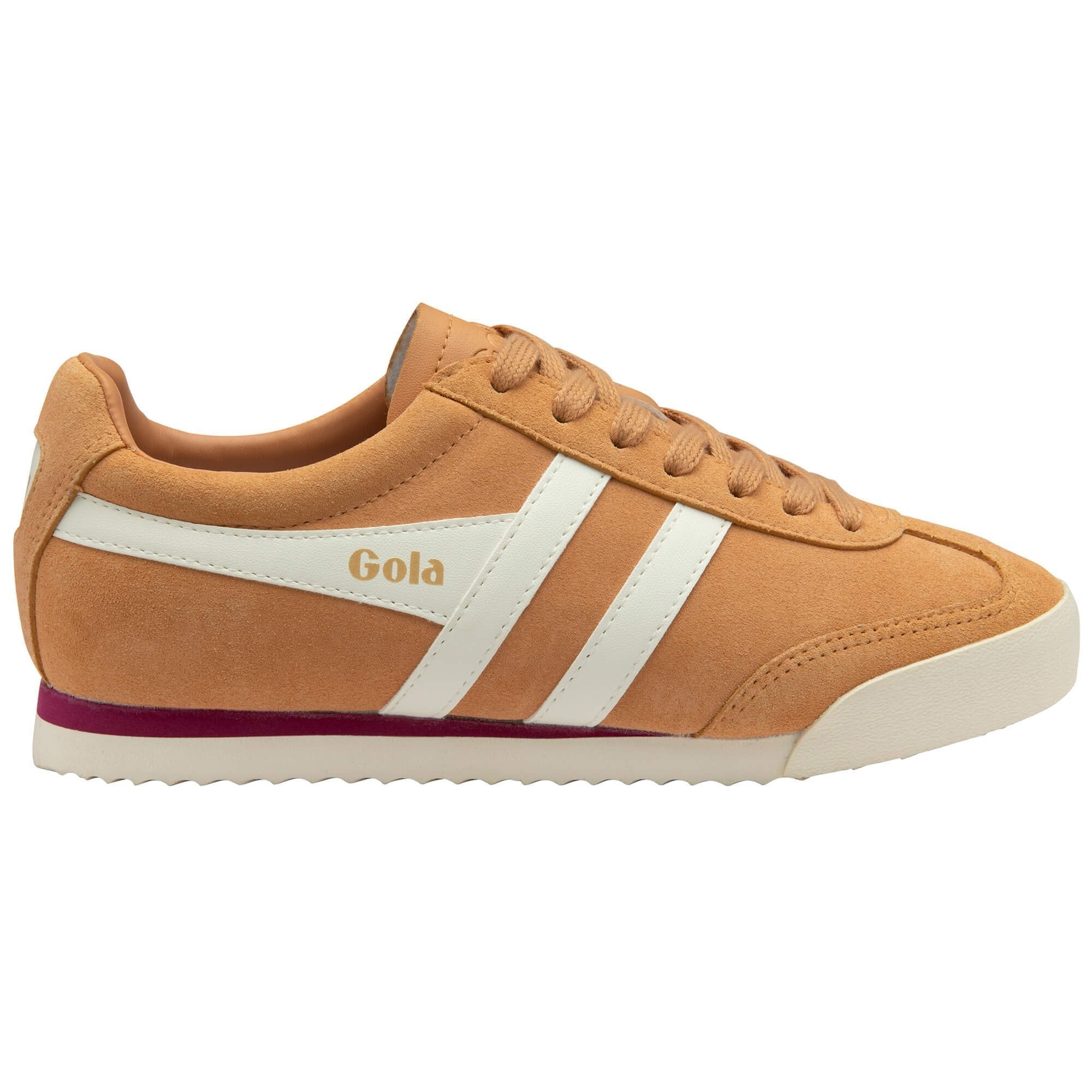Gola Classics Women's Apollo Sneakers - Salmon/Off White/Cerise