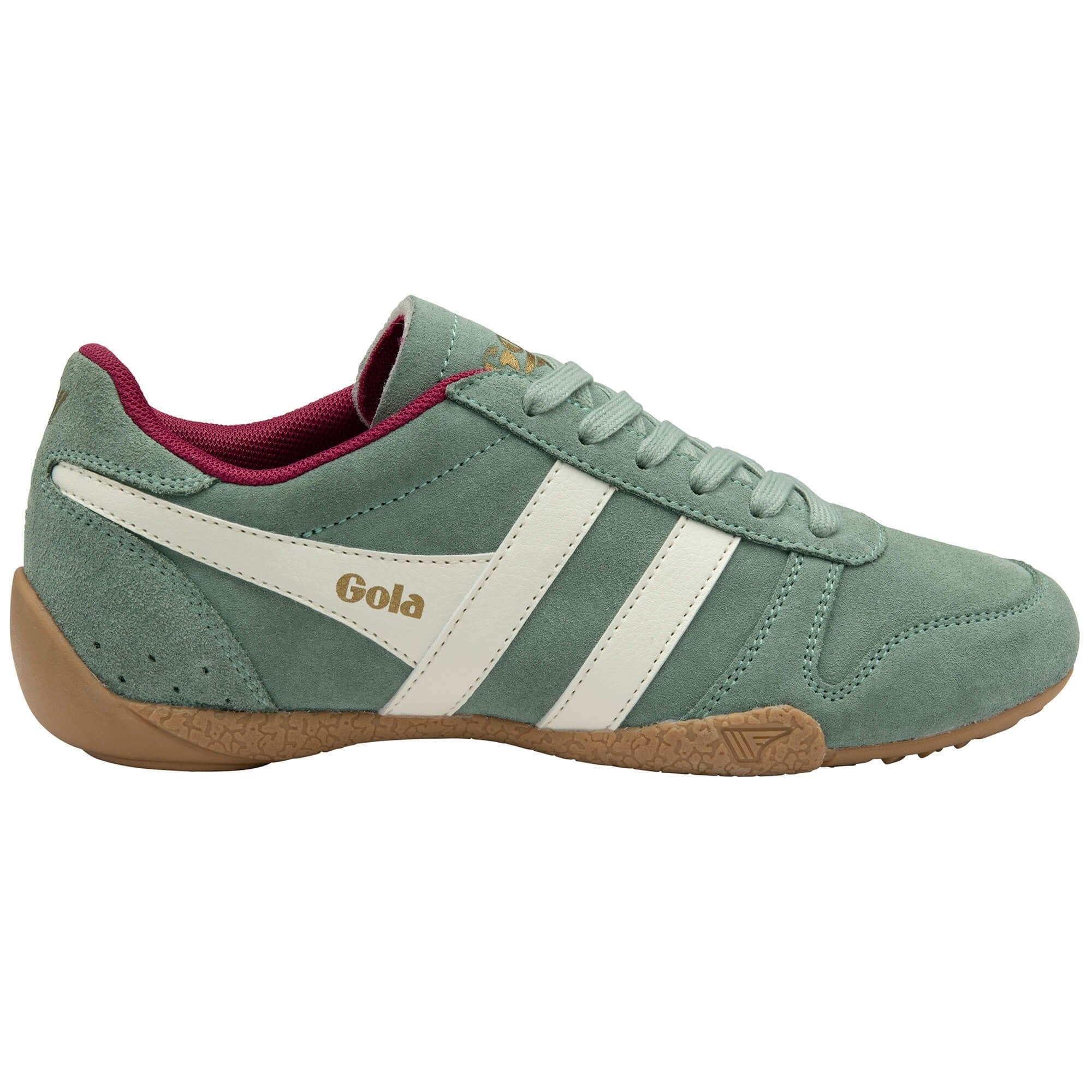 Gola Classics Women's Chase Sneakers - Green Mist/Off White/Cerise/Gum