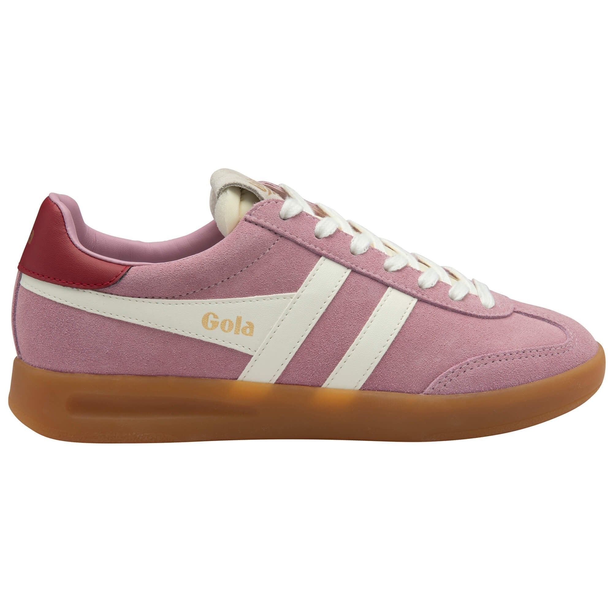 Gola Classics Women's Cyclone Sneakers - Candy/Off White/Deep Red/Gum