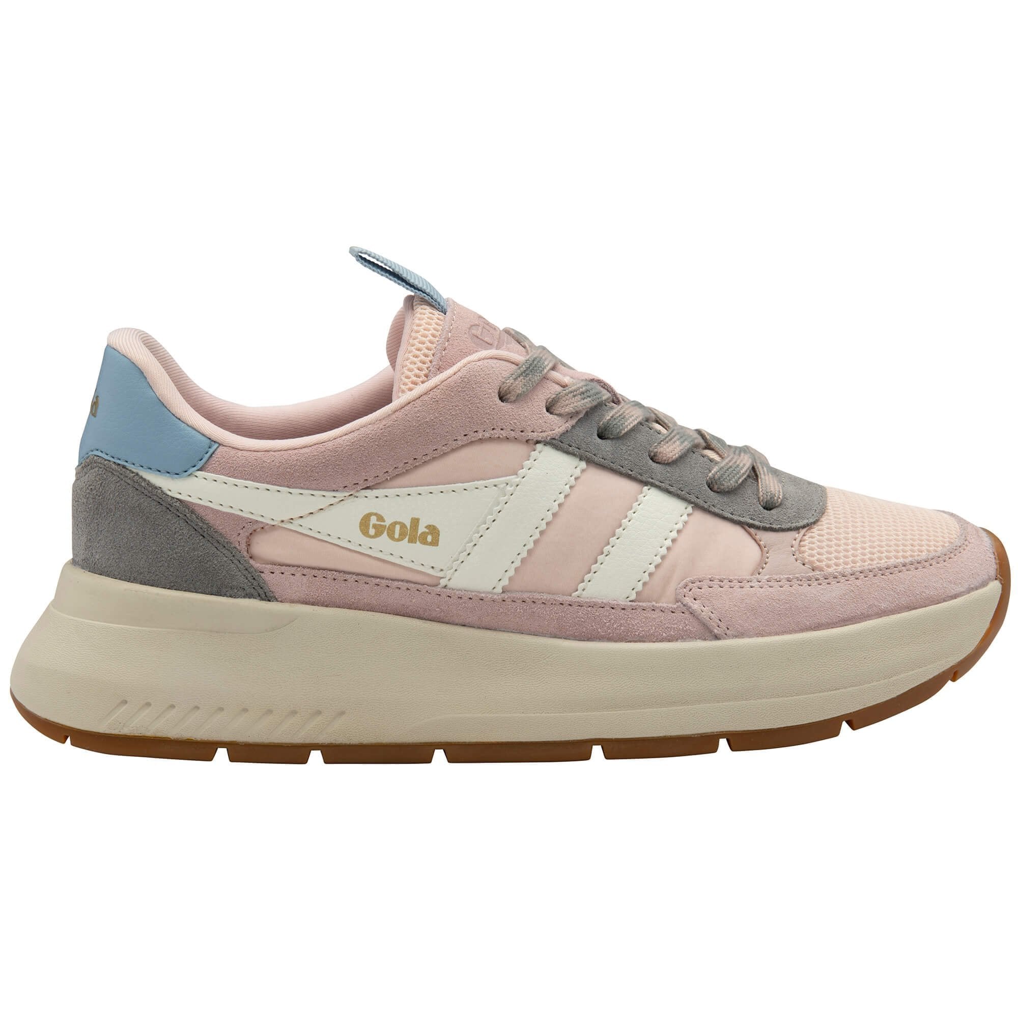 Gola Classics Women's Phoenix Sneakers - Chalk Pink/Cement/Air